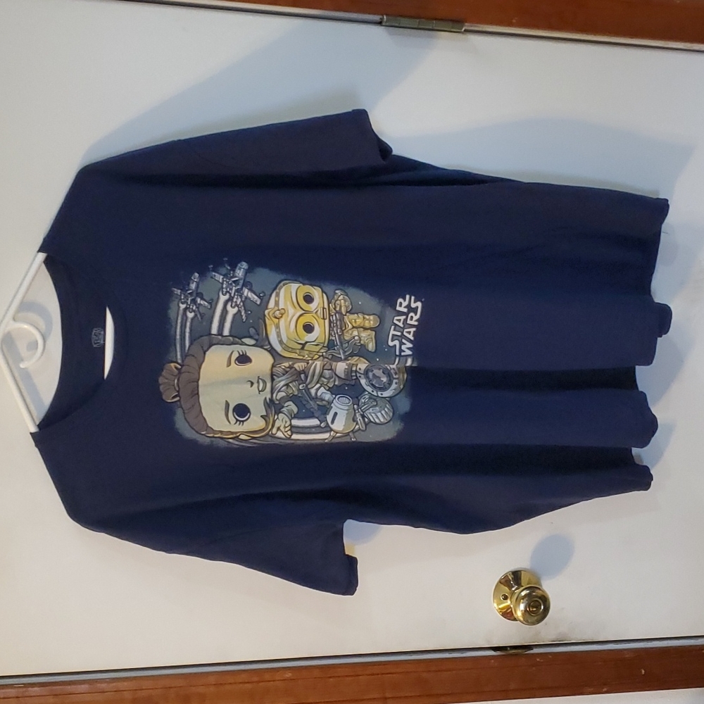 Navy blue,POP tee, Star wars print